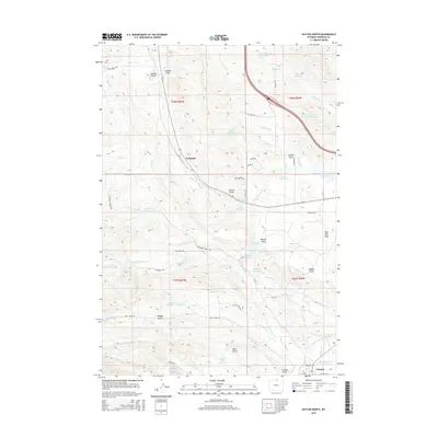 2015 Map of Dayton North, 2015 Print