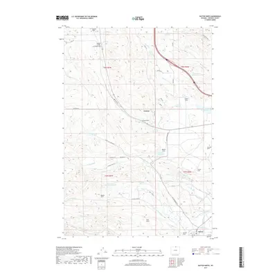2017 Map of Dayton North, 2017 Print
