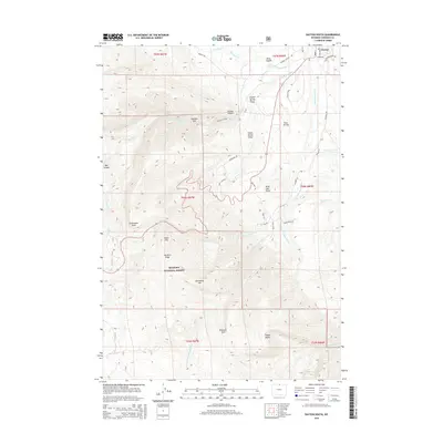 2015 Map of Dayton South, 2015 Print