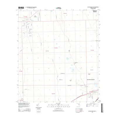 2015 Map of Daytona Beach NW, 2015 Print