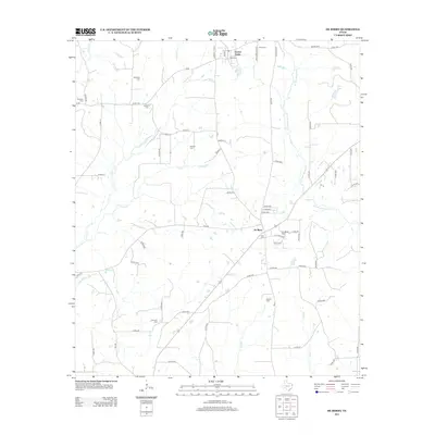 2013 Map of De Berry, 2013 Print