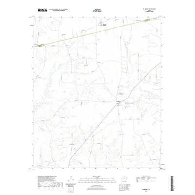 2019 Map of De Berry, 2019 Print