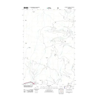2011 Map of De Borgia North, 2011 Print
