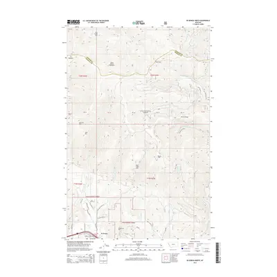 2014 Map of De Borgia North, 2014 Print