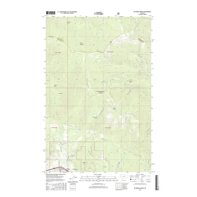 2017 Map of De Borgia North, 2017 Print
