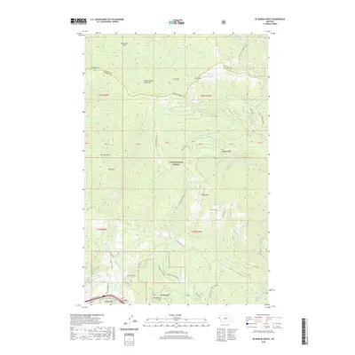 2020 Map of De Borgia North, 2020 Print