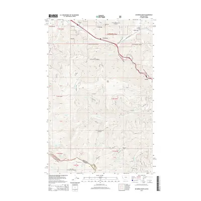 2014 Map of De Borgia South, 2014 Print