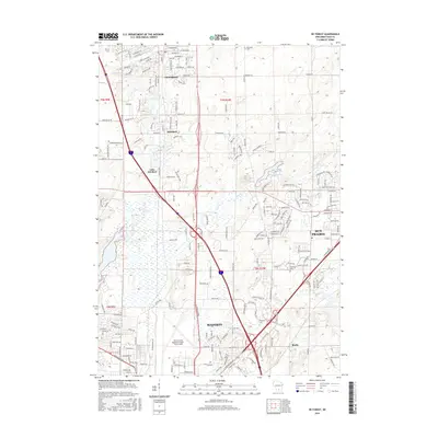 2016 Map of De Forest, 2016 Print