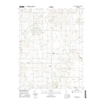 2016 Map of De Gonia Springs, 2016 Print