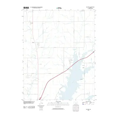 2010 Map of De Graff, 2010 Print