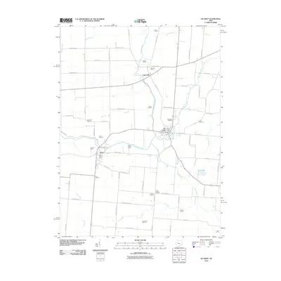 2010 Map of De Graff, 2010 Print