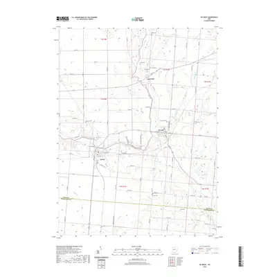 2019 Map of De Graff, 2019 Print