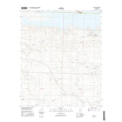 2017 Map of De Gray, 2017 Print