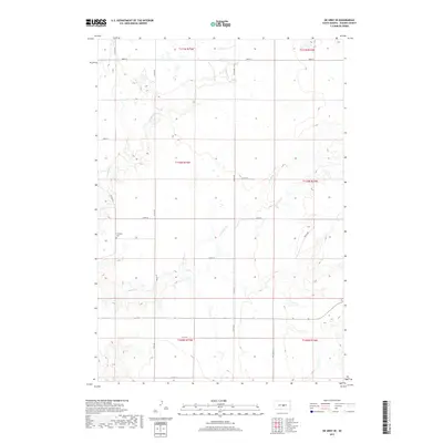 2017 Map of De Grey SE, 2017 Print