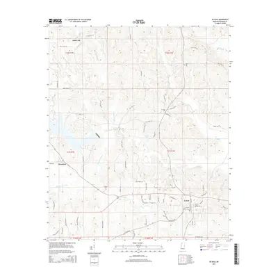 2015 Map of De Kalb, 2015 Print