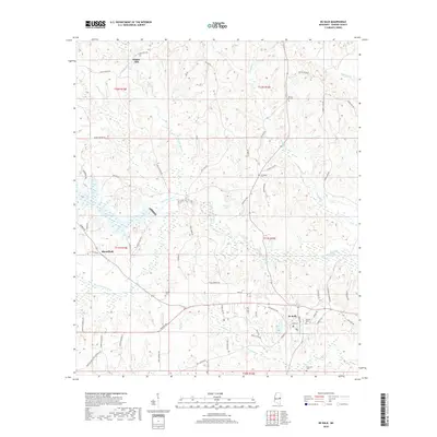 2018 Map of De Kalb, 2018 Print