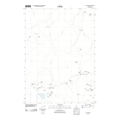 2010 Map of De Lamar, 2010 Print