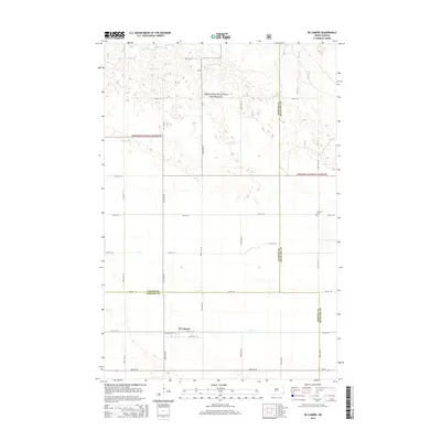 2014 Map of De Lamere, 2014 Print