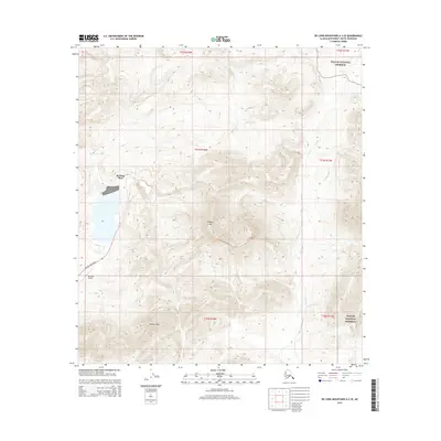 2015 Map of De Long Mountains A-2 SE, 2015 Print