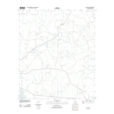 2012 Map of De Loutre, 2012 Print