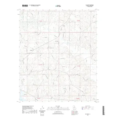 2020 Map of De Loutre, 2020 Print