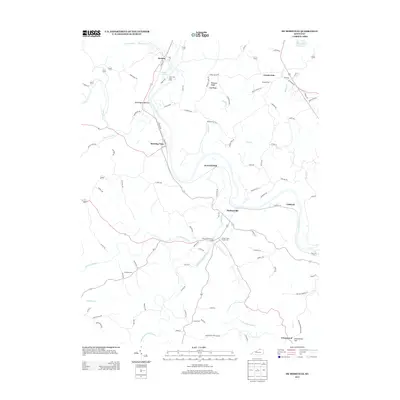 2013 Map of De Mossville, 2013 Print