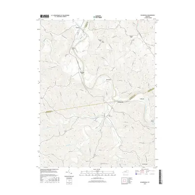 2016 Map of De Mossville, 2016 Print