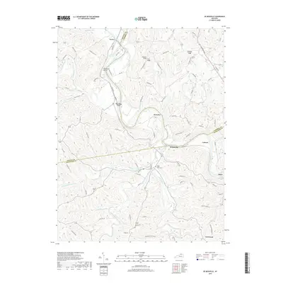2019 Map of De Mossville, 2019 Print