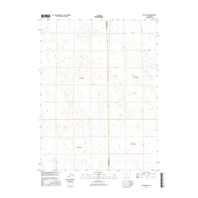 2016 Map of De Nova NE, 2016 Print