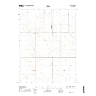 2019 Map of De Nova NE, 2019 Print