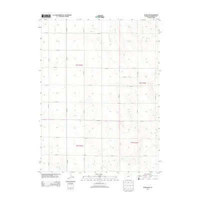 2013 Map of De Nova NW, 2013 Print