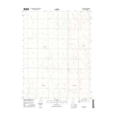 2016 Map of De Nova NW, 2016 Print