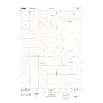 2013 Map of De Nova SE, 2013 Print