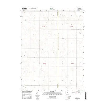 2016 Map of De Nova SE, 2016 Print