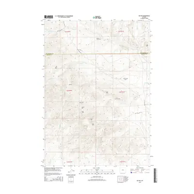 2015 Map of De Pass, 2015 Print