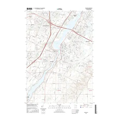 2016 Map of De Pere, 2016 Print