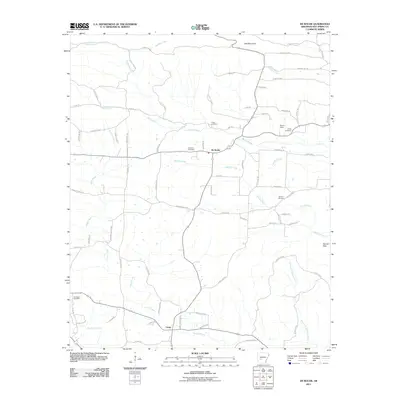 2011 Map of De Roche, 2011 Print