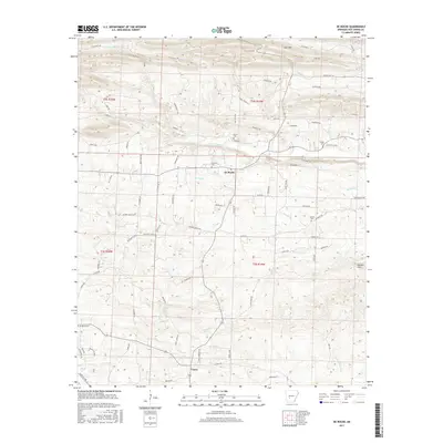 2017 Map of De Roche, 2017 Print