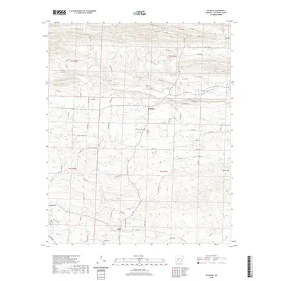 2020 Map of De Roche, 2020 Print