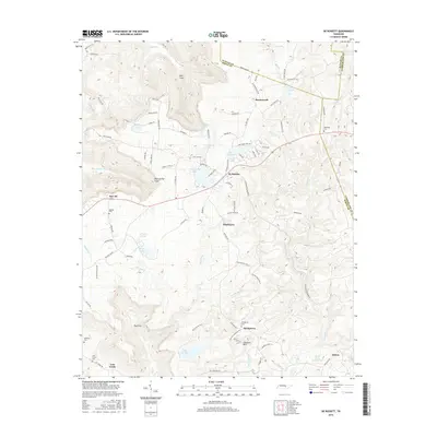 2016 Map of De Rossett, 2016 Print