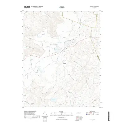 2019 Map of De Rossett, 2019 Print