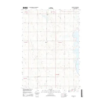 2015 Map of De Smet SE, 2015 Print