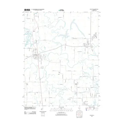 2012 Map of De Soto, 2012 Print