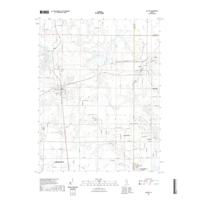 2021 Map of De Soto, 2021 Print