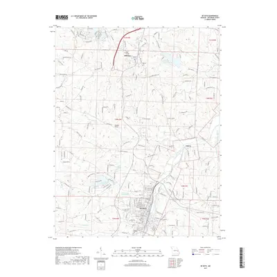 2017 Map of De Soto, 2017 Print