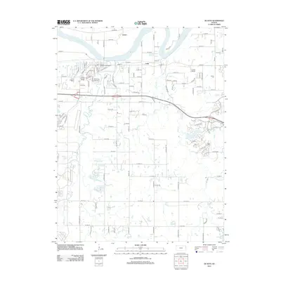 2012 Map of De Soto, 2012 Print