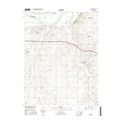2015 Map of De Soto, 2015 Print