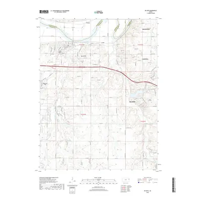 2018 Map of De Soto, 2018 Print