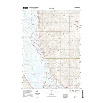 2015 Map of De Soto, 2015 Print
