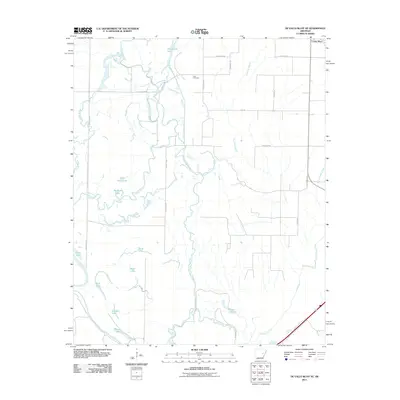2011 Map of De Valls Bluff NE, 2011 Print